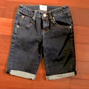 Hudson Girls Roll Cuff Bermuda Shorts 10